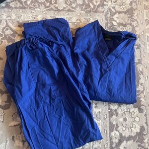 Blue Scrub Set
